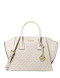 Michael Michael Kors Avril Large Signature Logo Satchel