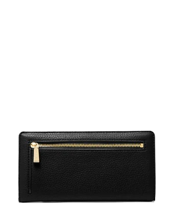 Michael Michael Kors Bryant Large Pebbled Leather Snap-Front Wallet