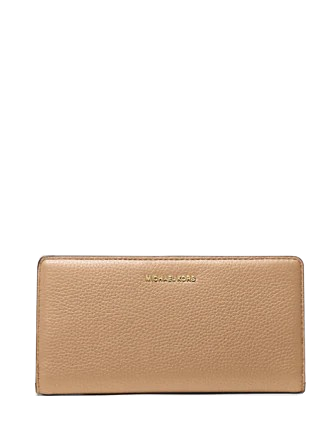 Michael Michael Kors Bryant Large Pebbled Leather Snap-Front Wallet