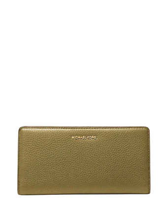 Michael Michael Kors Bryant Large Pebbled Leather Snap-Front Wallet