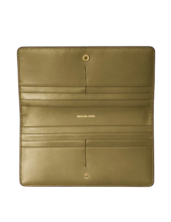Michael Michael Kors Bryant Large Pebbled Leather Snap-Front Wallet