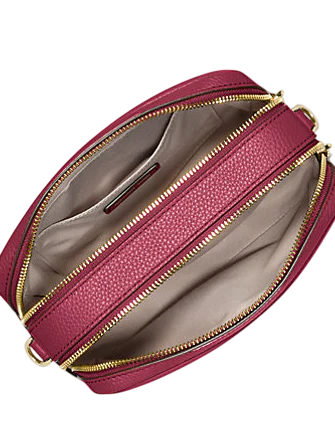 Michael Michael Kors Bryant Medium Pebbled Leather Camera Crossbody Bag