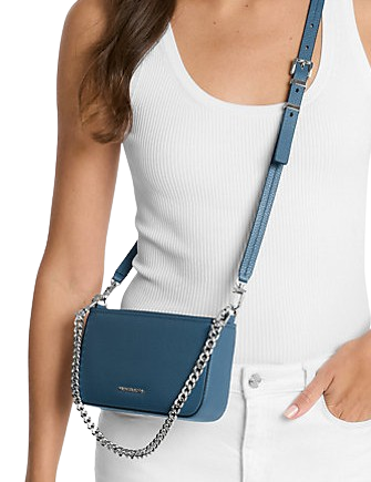 Michael Michael Kors Bryant Small Pebbled Leather Convertible Pochette