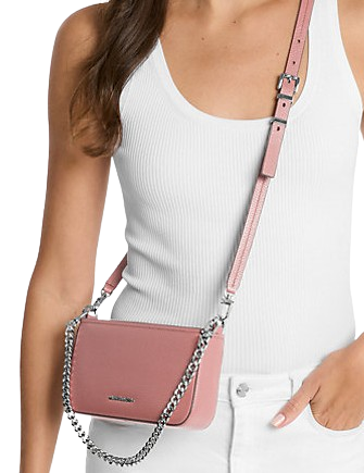 Michael Michael Kors Bryant Small Pebbled Leather Convertible Pochette