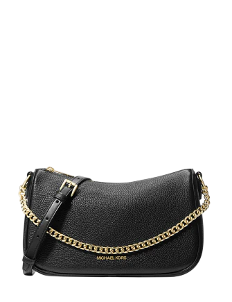 Michael Michael Kors Carmela Medium Pebbled Leather Convertible Crossbody Bag