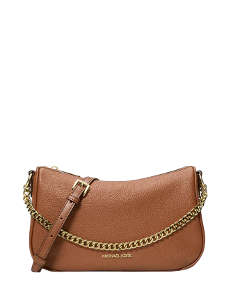 Michael Michael Kors Carmela Medium Pebbled Leather Convertible Crossbody Bag