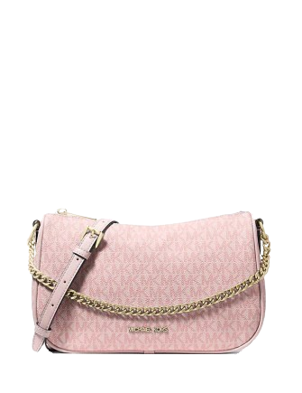 Michael Michael Kors Carmela Medium Signature Logo Convertible Crossbody Bag