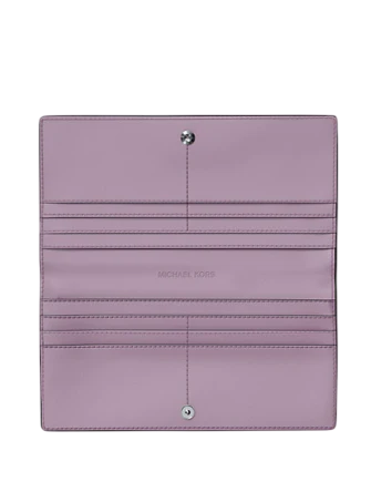Michael Michael Kors Carson Large Logo Debossed Snap Wallet