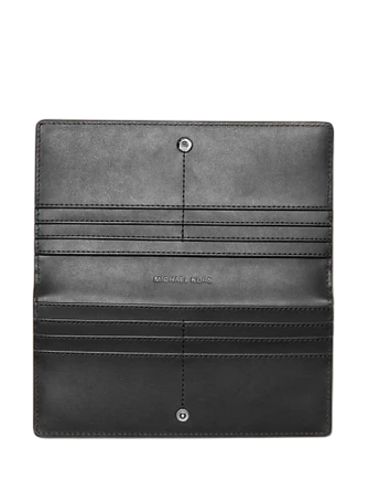 Michael Michael Kors Carson Large Patent Crocodile Embossed Wallet