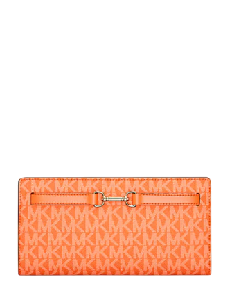 Michael Michael Kors Carson Large Signature Logo Wallet