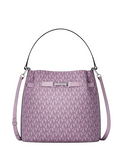 Michael Michael Kors Carson Medium Signature Logo Convertible Bucket Crossbody Bag