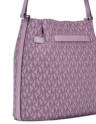 Michael Michael Kors Carson Medium Signature Logo Convertible Bucket Crossbody Bag