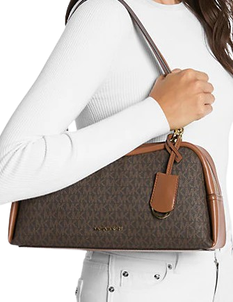 Michael Michael Kors Cecily Medium Signature Logo Shoulder Bag