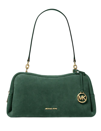 Michael Michael Kors Cecily Medium Suede Shoulder Bag