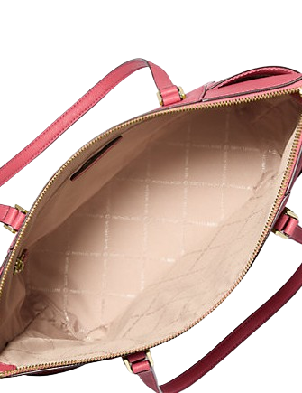 Michael Michael Kors Charlotte Large Saffiano Leather Top Zip Tote Bag