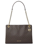 Michael Michael Kors Christina Medium Signature Logo Messenger Bag