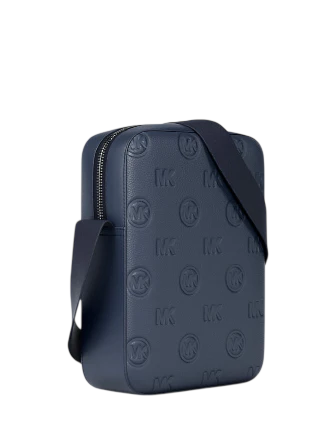 Michael Michael Kors Cooper Logo Debossed Flight Bag