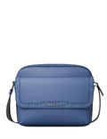 Michael Michael Kors Cooper Medium Pebbled Leather and Signature Logo Camera Crossbody Bag