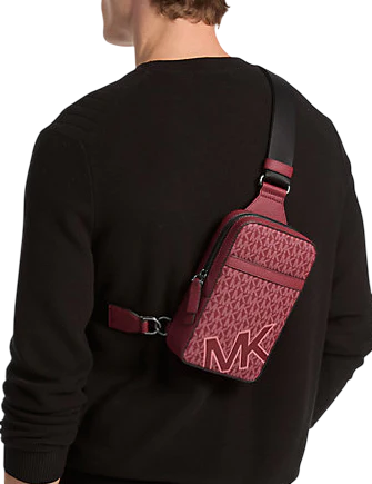 Michael Michael Kors Cooper Medium Signature Logo Sling Pack