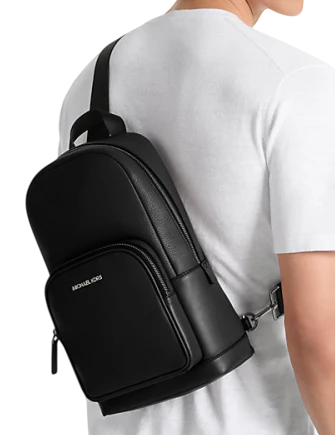 Michael Michael Kors Cooper Pebbled Leather Sling Pack