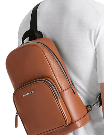 Michael Michael Kors Cooper Pebbled Leather Sling Pack