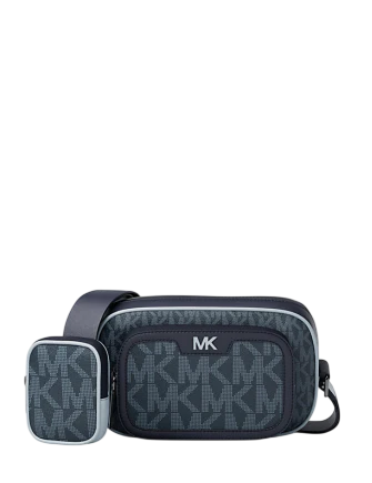 Michael Michael Kors Cooper Small Signature Logo Camera Crossbody Bag With Pouch