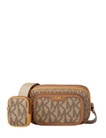 Michael Michael Kors Cooper Small Signature Logo Camera Crossbody Bag With Pouch