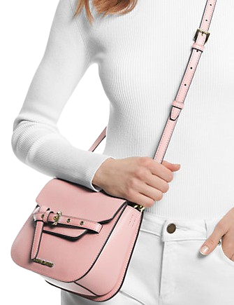 Michael Michael Kors Emilia Small Leather Crossbody Bag