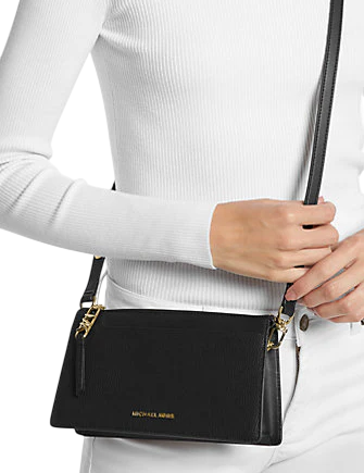Michael Michael Kors Empire Large Leather Convertible Crossbody Bag