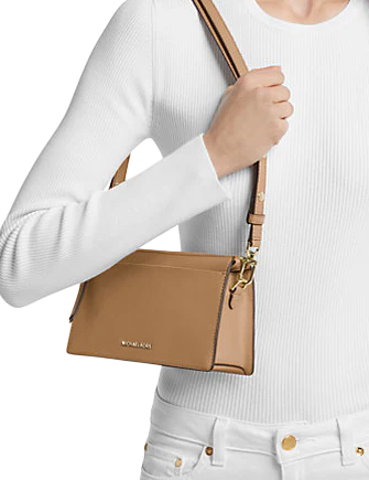Michael Michael Kors Empire Large Leather Convertible Crossbody Bag