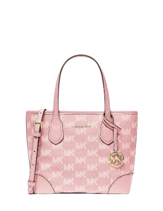 Michael Michael Kors Eva Extra-Small Logo Jacquard Convertible Tote Bag