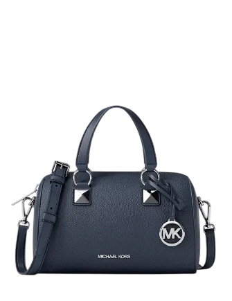 Michael Michael Kors Grayson Small Pebbled Leather Duffel Crossbody Bag