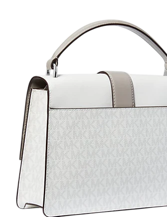 Michael Michael Kors Greenwich Medium Color-Block and Signature Logo Satchel