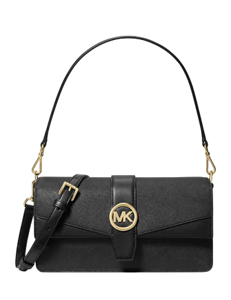 Michael Michael Kors Greenwich Medium Saffiano Leather Shoulder Bag