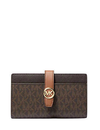 Michael Michael Kors Greenwich Medium Signature Logo Wallet