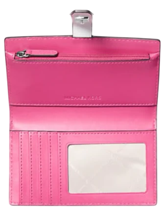 Michael Michael Kors Greenwich Medium Zebra Signature Logo Wallet