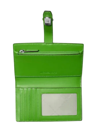 Michael Michael Kors Greenwich Medium Zebra Signature Logo Wallet