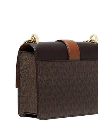 Michael Michael Kors Greenwich Small Color-Block Signature Logo Crossbody Bag