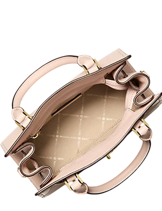 Michael Michael Kors Hamilton Small Patchwork and Snake Embossed Satchel