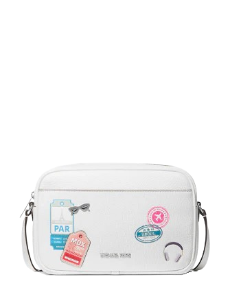 Michael Michael Kors Jet Set Large Embellished Camera Crossbody Bag