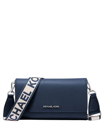 Michael Michael Kors Jet Set Large Leather Crossbody Bag