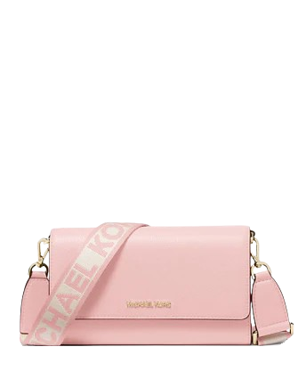 Michael Michael Kors Jet Set Large Leather Crossbody Bag