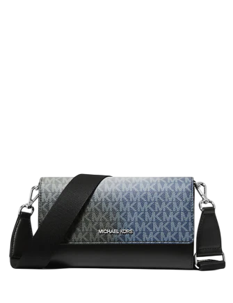 Michael Michael Kors Jet Set Large Ombre Signature Logo Crossbody Bag
