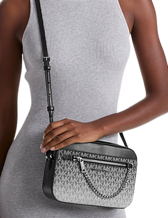 Michael Michael Kors Jet Set Large Ombre Signature Logo Crossbody