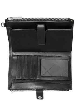 Michael Michael Kors Jet Set Large Ombre Signature Logo Wristlet