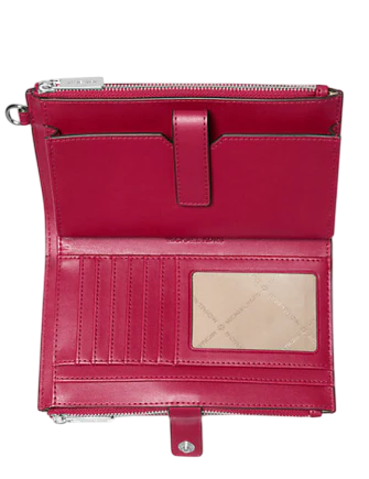 Michael Michael Kors Jet Set Large Ombre Signature Logo Wristlet