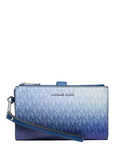 Michael Michael Kors Jet Set Large Ombre Signature Logo Wristlet