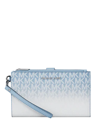 Michael Michael Kors Jet Set Large Ombre Signature Logo Wristlet