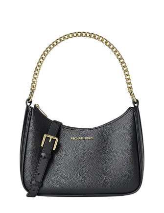 Michael Michael Kors Jet Set Large Pebbled Leather Convertible Crossbody Bag
