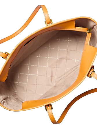 Michael Michael Kors Jet Set Large Printed Signature Logo Tote Bag